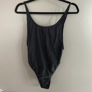 Xhilaration Black One Piece Swimsuit